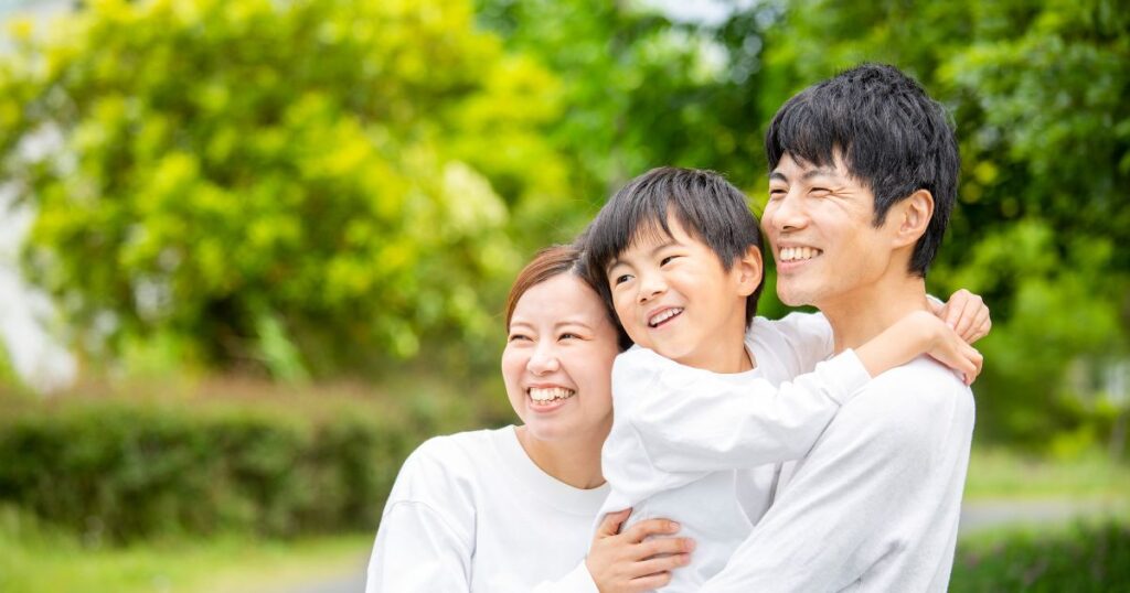 駐在が決まった日本人家族